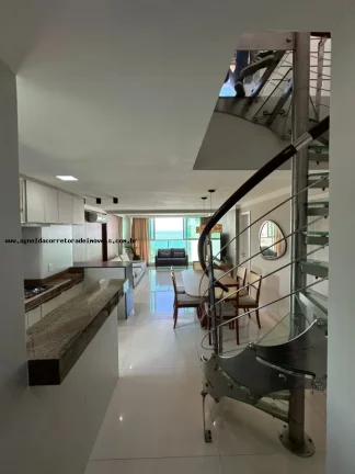 Imagem Cobertura Duplex para Locação em Natal, Capim Macio, 3 dormitórios, 3 suítes, 4 banheiros, 1 vaga