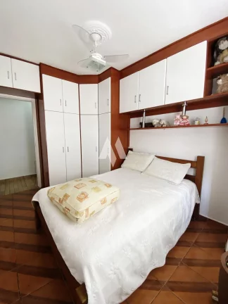 Imagem Apartamento de 2 quartos,dependência, 1 vaga - Campo Grande/Santos
