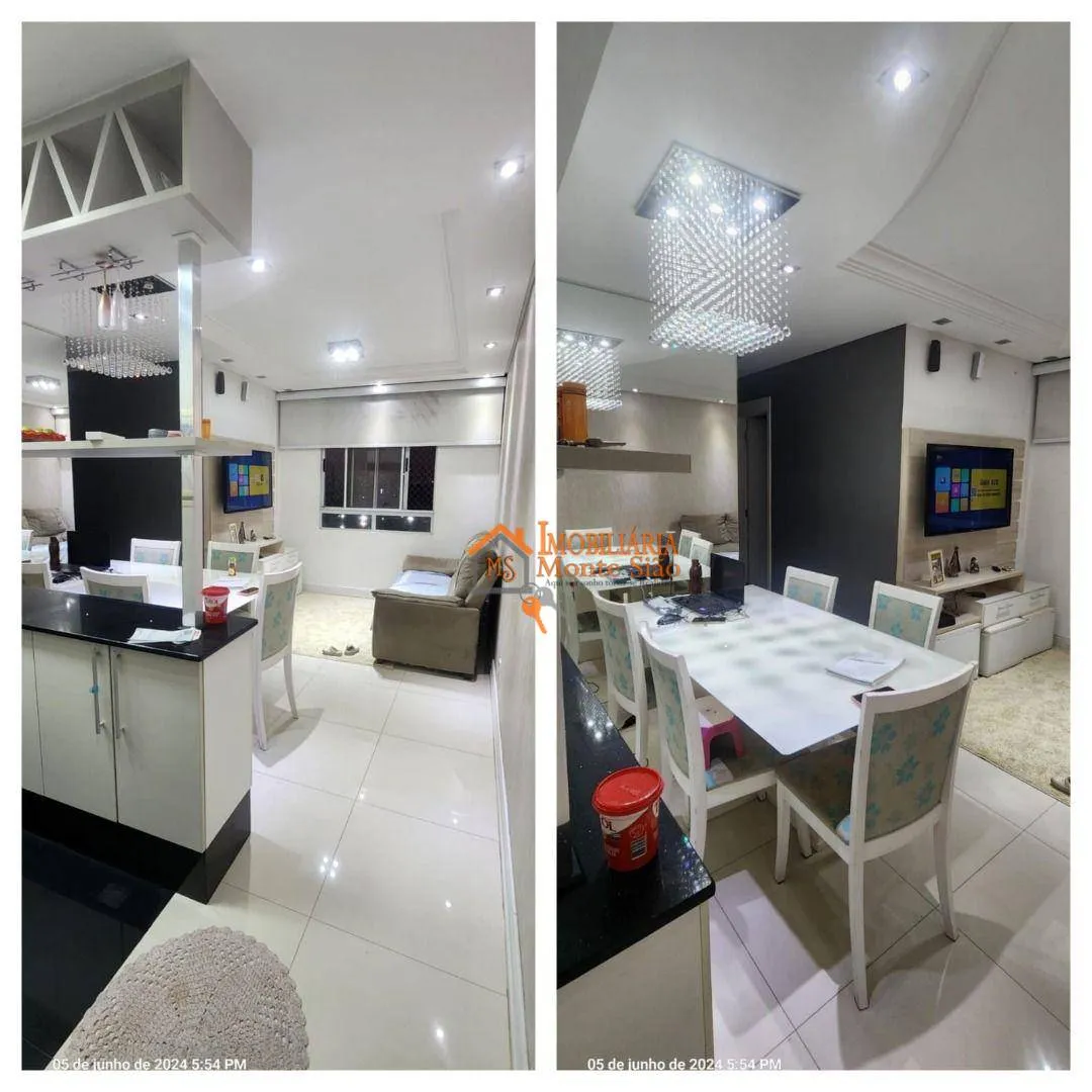 Imagem Apartamento com 3 dormitórios à venda, 54 m² por R$ 382.000,00 - Vila Venditti - Guarulhos/SP