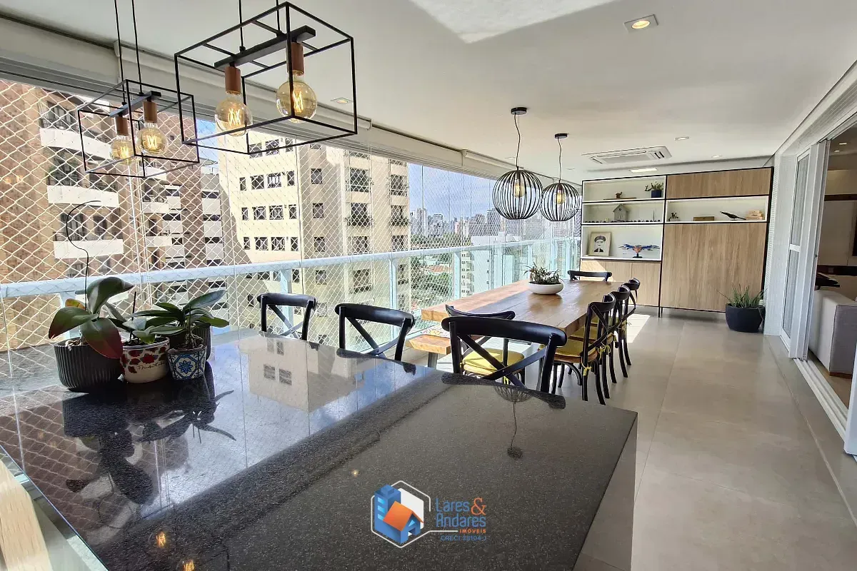 Imagem Apartamento para venda em Brooklin com 3 quartos, sendo 3 suítes, 164m²
