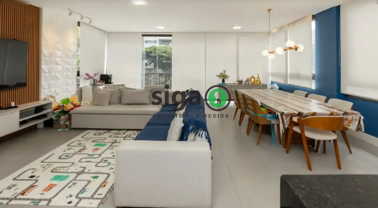 Imagem Apartamento à venda com 3 quartos e 3 vagas no Brooklin
