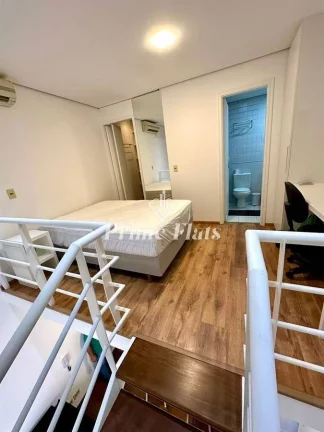 Imagem Flat disponível para locação no The Loft Jardins, com 45m², 1 dormitório e 1 vaga de garagem