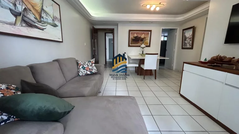 Imagem Apartamento com 98m em boa Viagem!