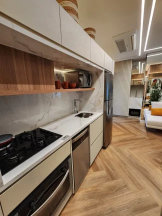 Imagem Apartamento à venda em São Paulo-SP: 2 quartos, 1 banheiro, 44,00 m² na Vila Gumercindo - Praça Vigário