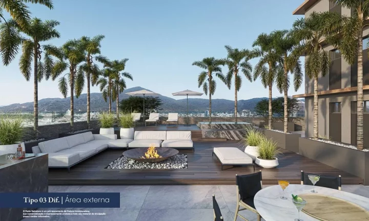 Imagem Apartamento com 3 quartos, Perequê - Porto Belo