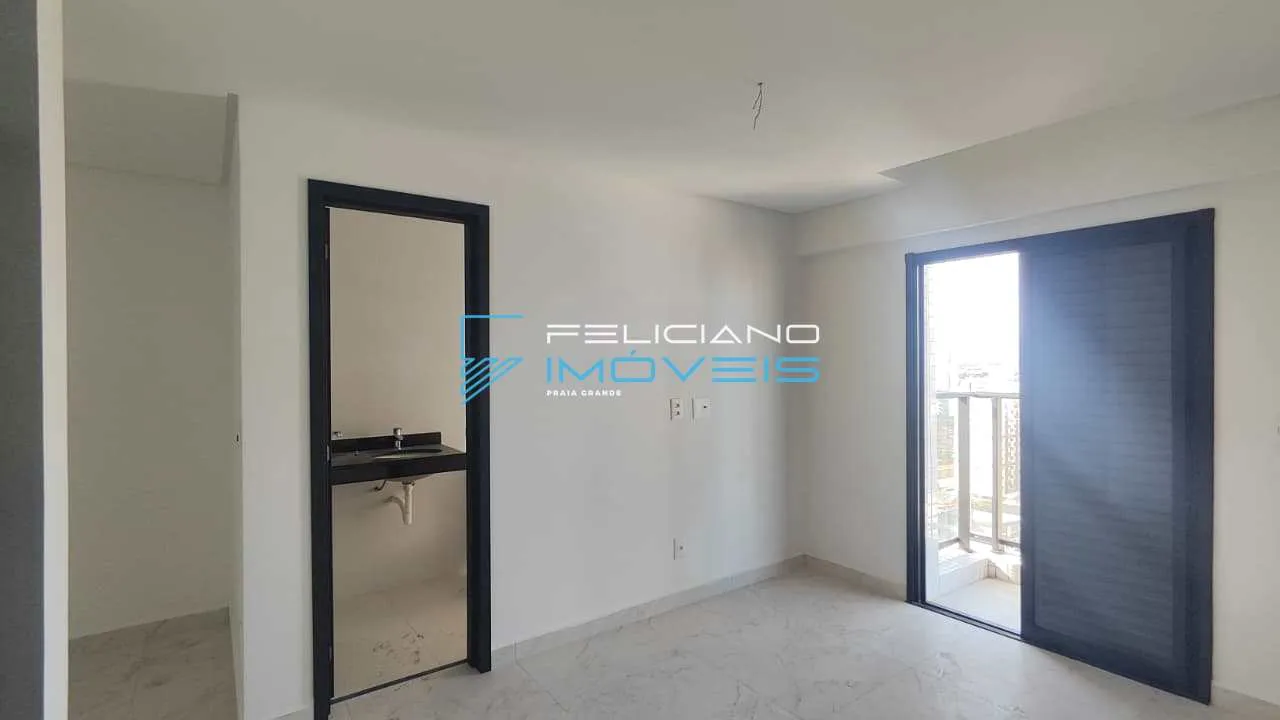 Imagem Apartamento com 2 quartos, Aviação, Praia Grande - R$ 667 mil, Cod: 7345