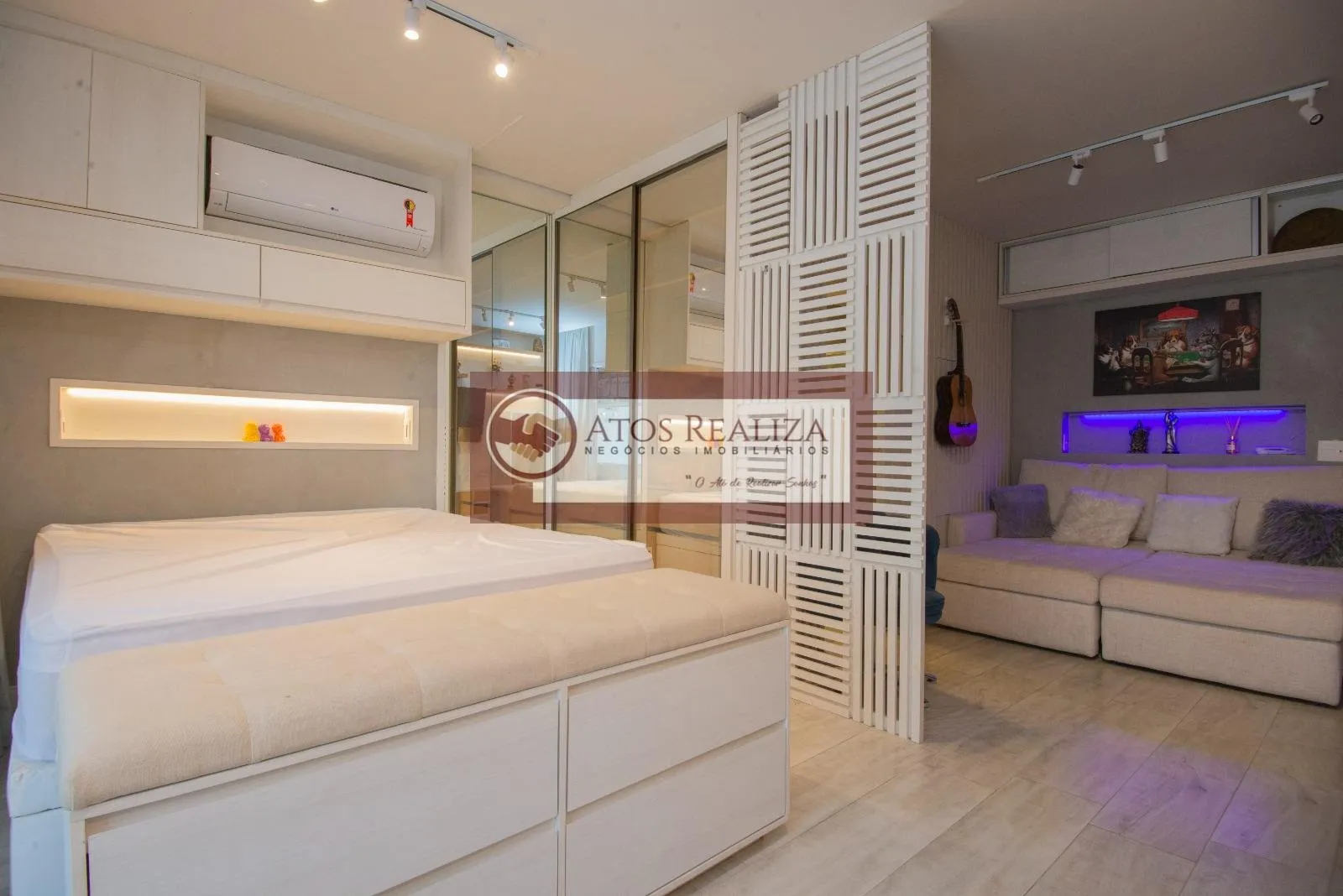Imagem Studio de Alto Padrão à Venda em Campo Belo, Bairro Nobre de SP | 42m², 1 Dorm, 1 Banheiro. PRÓXIMO AO SHOPPING IBIRAPUARA Confira!
