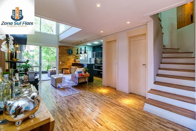 Foto do imóvel Apartamento Duplex à Venda Na Vila Nova Conceição Com 1 Suíte e 1 Vaga em RUA SILVA CORREIA