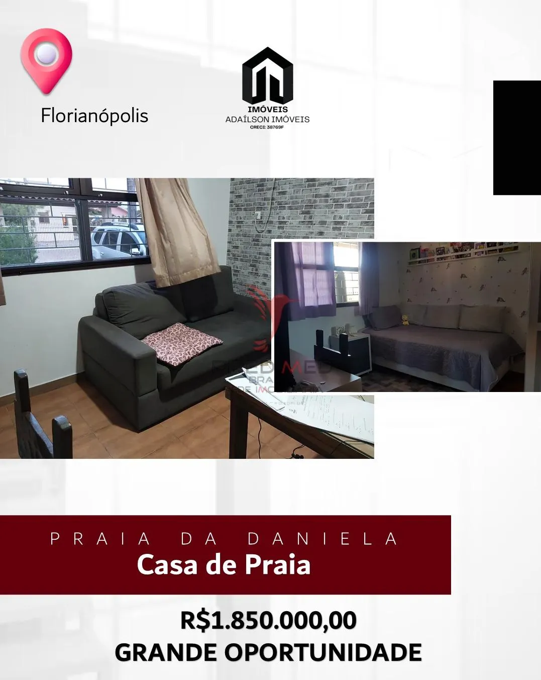 Imagem Casa com 4 Quartos e 3 banheiros à Venda, 201 m² por R$ 1.850.000