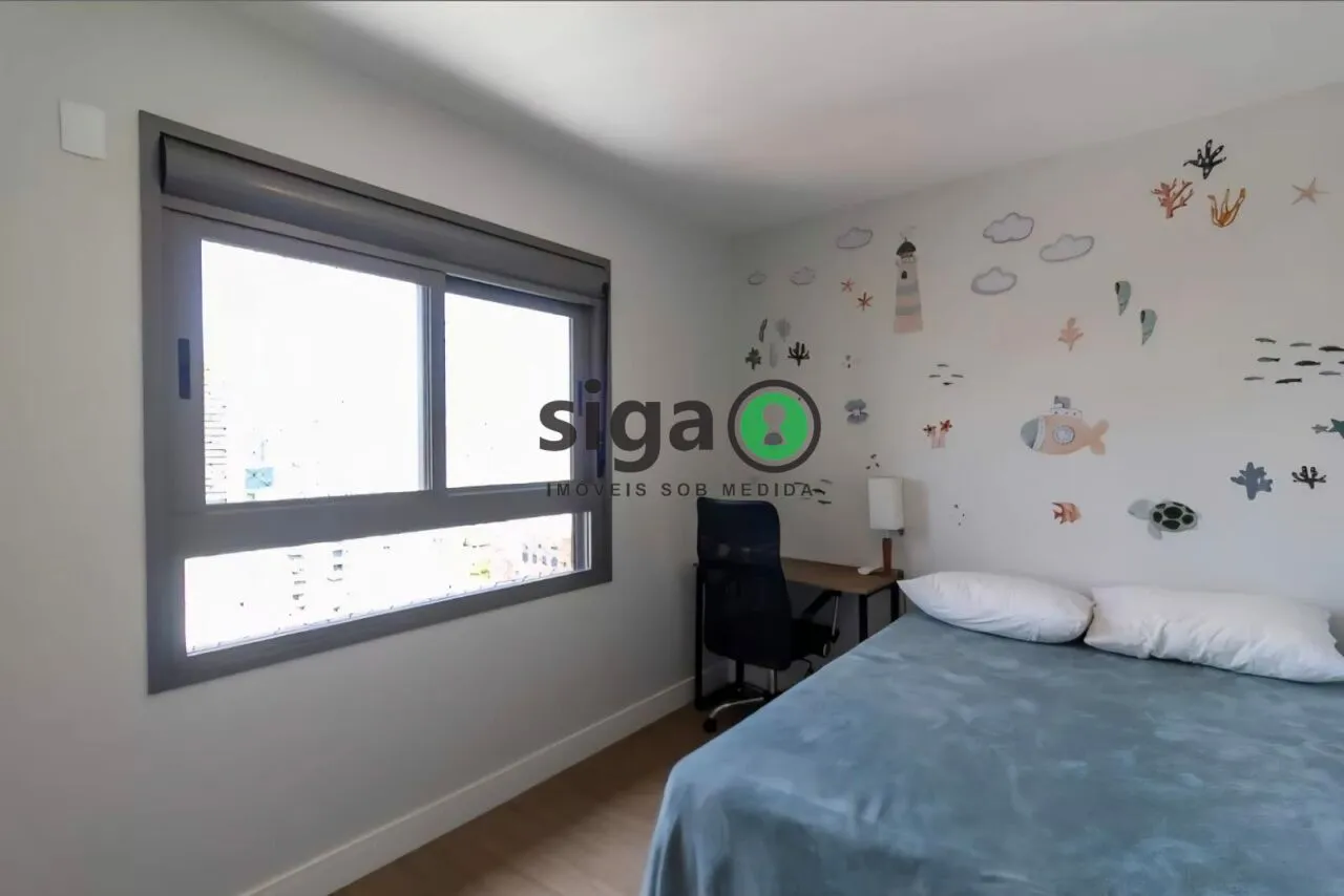 Imagem Apartamento Reformado à Venda no Campo Belo - 125 m² - 3 Suítes - 2 Vagas - Alto Padrão