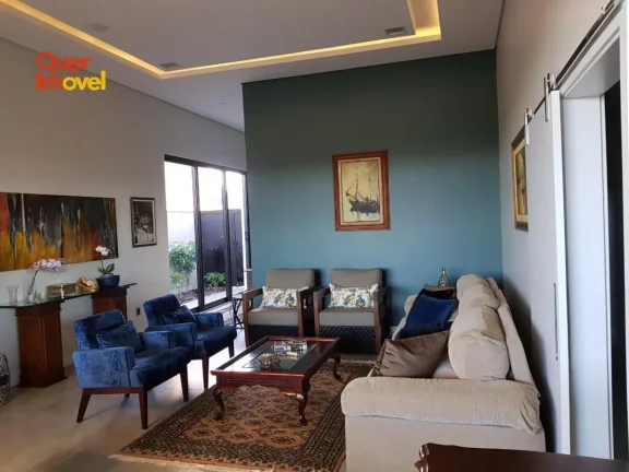 Imagem Condomínio Alphaville - 4 quartos, 4 suítes, 6 banheiros, 2 vagas na zona sul de Ribeirão Preto-SP. Quer Imóvel Negócios Imobiliários.