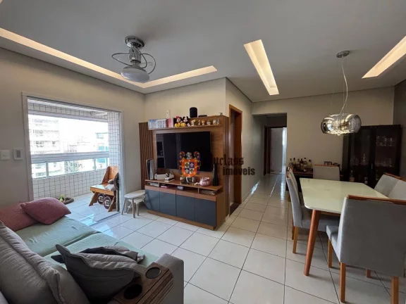 Imagem Apartamento com 3 dormitórios à venda, 119 m² por R$ 650.000,00 - Aviação - Praia Grande/SP