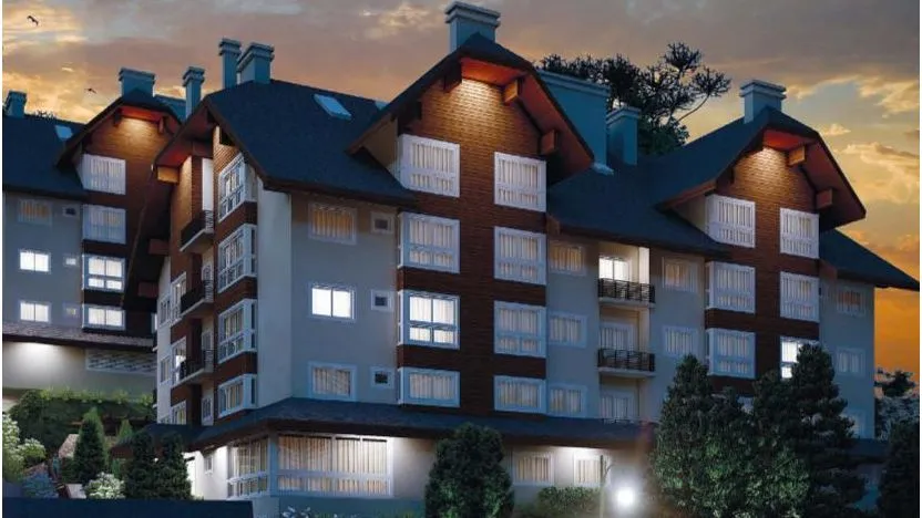 Foto do imóvel Apartamento à venda em Gramado, Centro, com 1 quarto, 53.93m2
