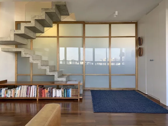 Imagem Lindo Apartamento Duplex reformado no Portal do Morumbi. Conceito moderno com 2 suítes e Vista Livre