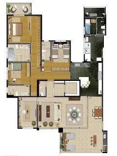 Imagem Edifício Maria Callas Anália Franco São Paulo, apartamento alto padrão em São Paulo-SP, apartamento de alto padrão em São Paulo