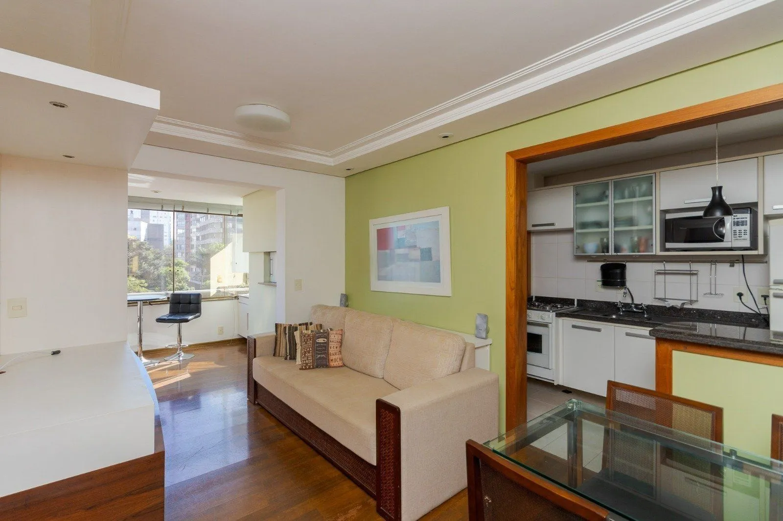Imagem Charmoso apartamento semimobiliado no bairro Bela Vista
