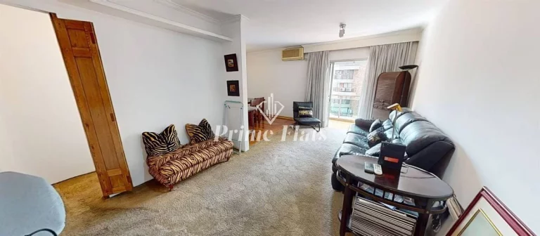 Imagem Flat disponível para locação no Saint Charles Residence Service, com 90m², 1 dormitórios e 1 vaga de garagem