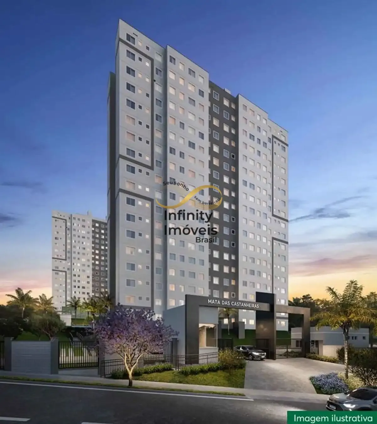 Foto do imóvel MATA DAS CASTANHEIRAS - Apartamento à venda no bairro Perobas - Contagem/MG
