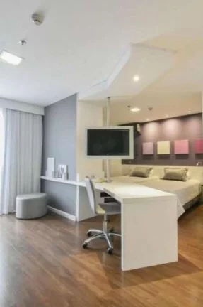 Imagem Flat disponível para venda no Mercure São Paulo Paraíso Hotel, com 33m², 1 dormitório e 1 vaga de garagem
