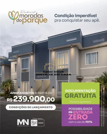 APARTAMENTO | RESIDENCIAL MORADAS DO PARQUE | VOLTA REDONDA RJ. Entrada Parcelada em até 60X (Direto Construtora)