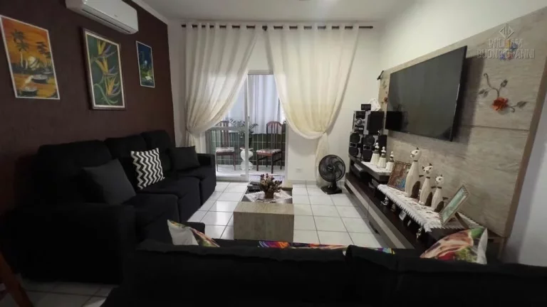 Imagem Apto 2 Dorms com Vista Mar, Suíte e Lazer - Caiçara Praia Grande, 800 mil