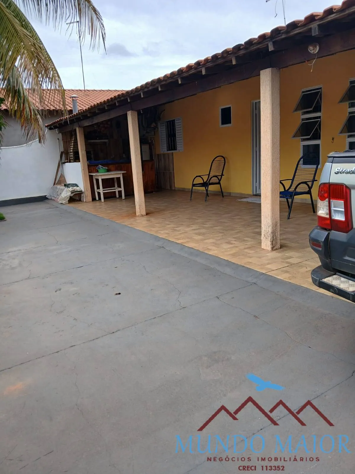 Imagem Refúgio de Paz em Panorama-SPCasa com RioChurrasqueira e Garagem C/Permuta