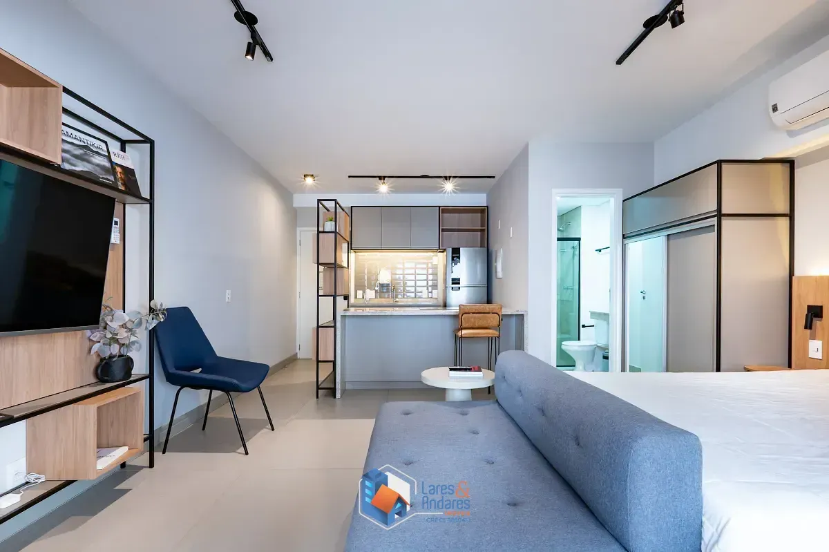 Imagem Studio para venda em Campo Belo com 1 quarto, 40m²