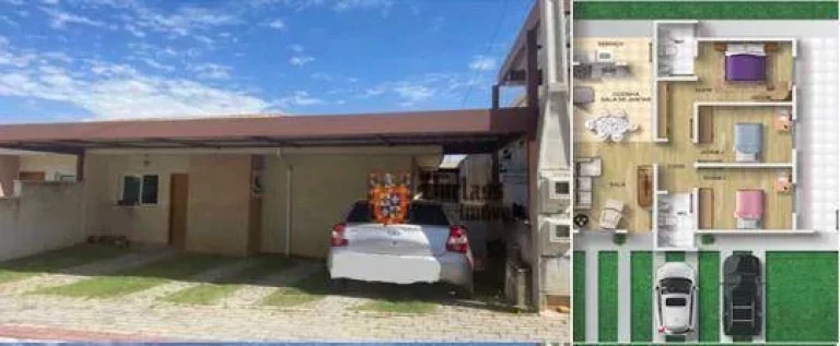 Foto do imóvel Casa com 3 dormitórios à venda, 62 m² por R$ 540.000 - Residencial Fazenda Serrinha - Itatiba/SP