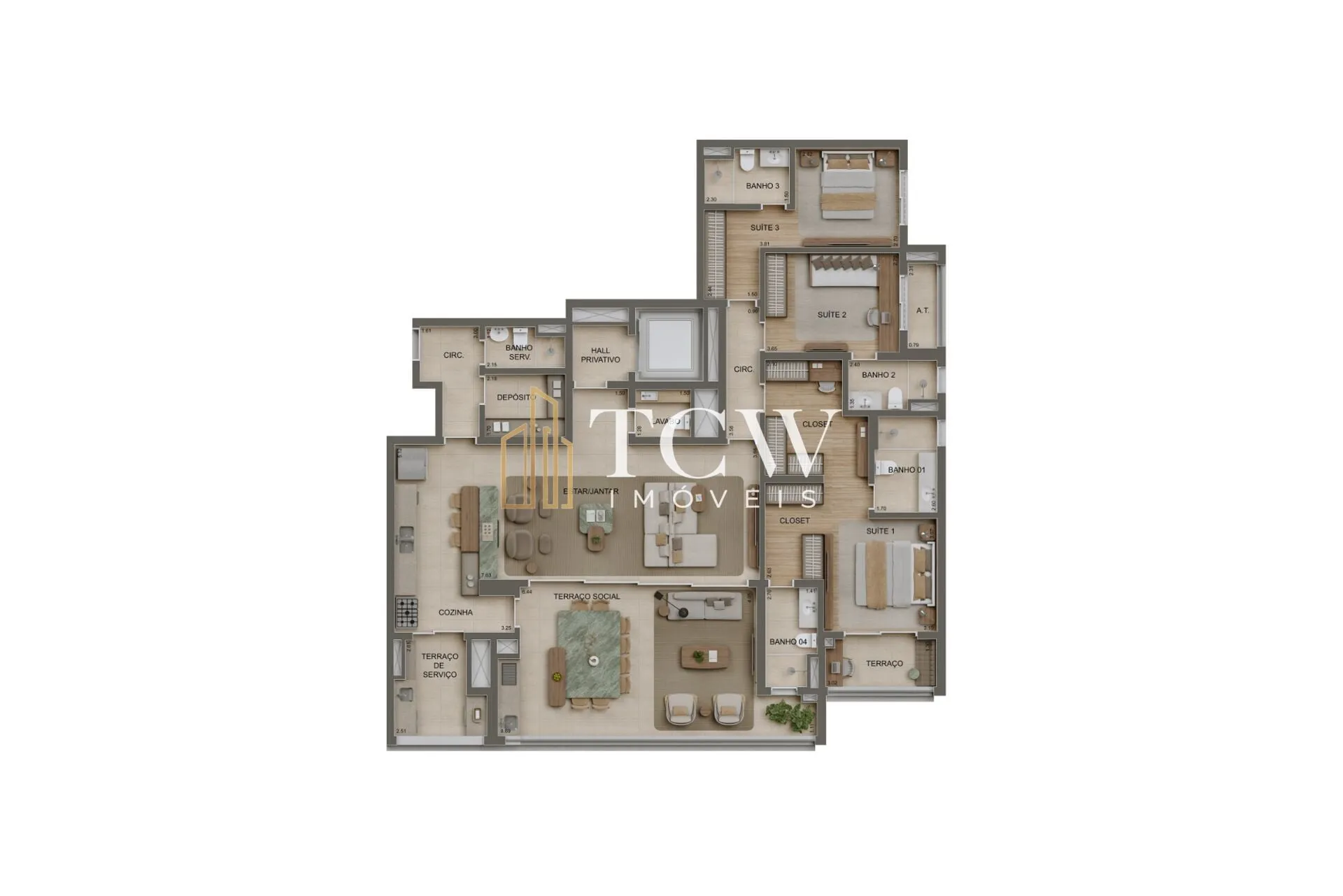 Imagem Lançamento Alto Padrão | 106 a 243 m² | Anália Franco, São Paulo/SP