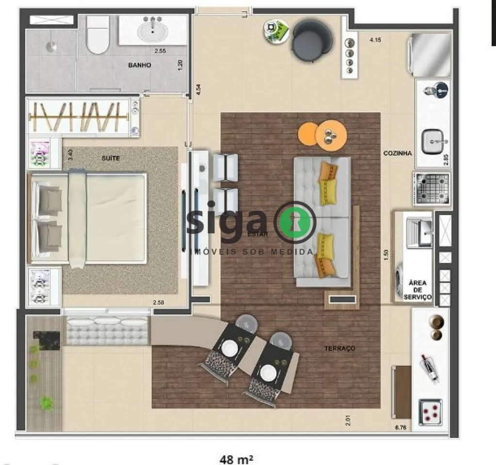 Imagem Apartamento para venda em Moema, São Paulo - SP