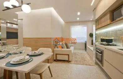 Imagem Apartamento com 2 dormitórios à venda, 37 m² por R$ 301.474,91 - Bonsucesso - Guarulhos/SP