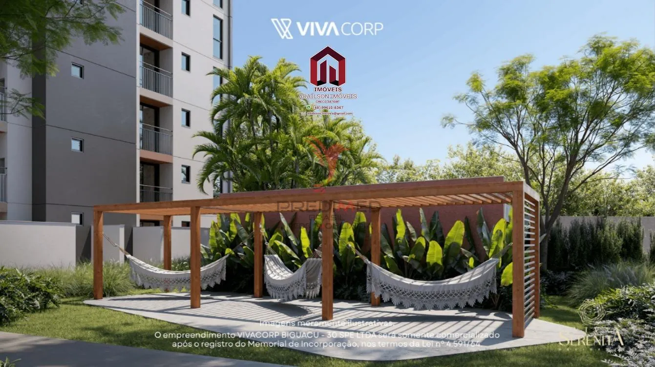 Imagem Residencial Viva Serenitá: Novo Lançamento em Biguaçu SC. Financia pelo MCMV, facilitado !