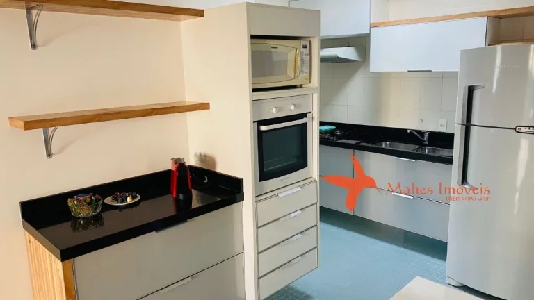 Imagem Apartamento mobiliado para locação na Consolação, São Paulo-SP: 2 quartos, 1 suíte, 2 salas, 1 banheiro, 1 vaga, 80m². Encontre seu novo lar!