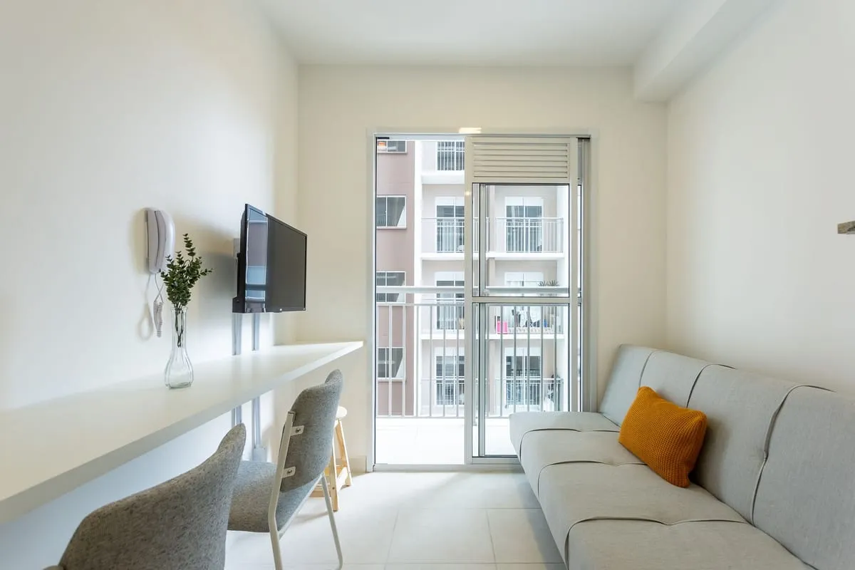 Foto do imóvel Apartamento com 1 Quarto para alugar, 28m² - Chácara Santo Antônio em Rua Luiz Seráphico Júnior, 430 - Chácara Santo Antônio, São Paulo - SP