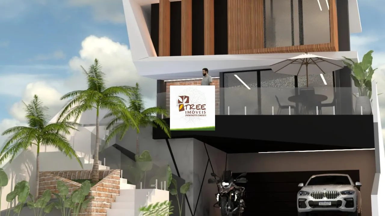 VENDA DE SOBRADO NOVO NO REAL PARK EM ARUJÁ/SP, 355m² com 4 suítes amplas, garagem coberta, piscina, espaço gourmet e elevador. CONSULTE-NOS.