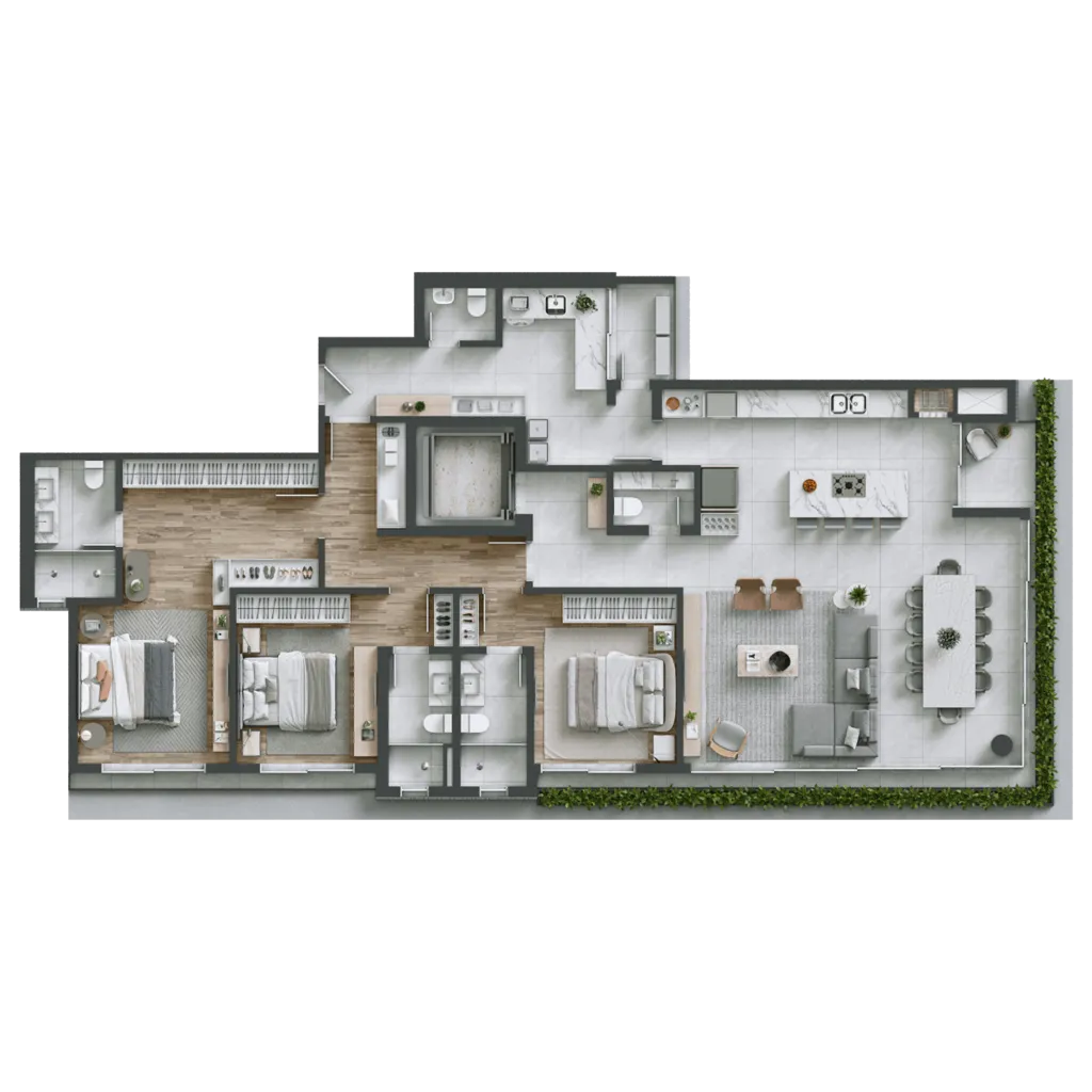 Imagem APARTAMENTO RESIDENCIAL em Curitiba - PR, Juvevê