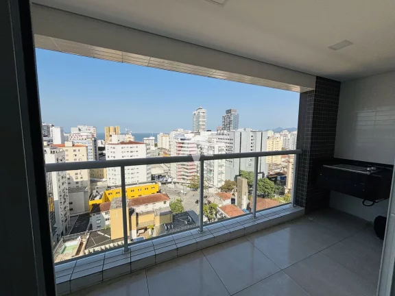 Imagem Apartamento à venda 2 dormitórios , vaga demarcada - Gonzaga / Santos
