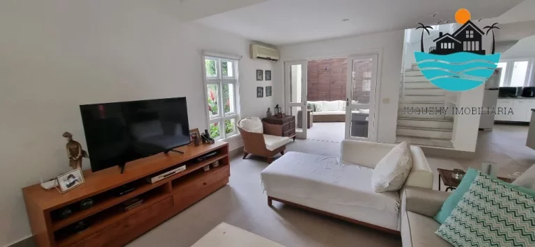 Imagem Aluguel Juquehy Condomínio - Casa em Juquehy com 4 dormitórios, 2 suítes, 150m da praia - Acomodação máx. 8-10 pessoas | Juquehy Imobiliária.