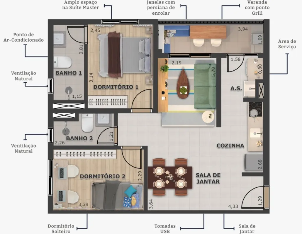 Imagem Apartamento com 2 quartos a venda em Santo André SP, comprar apartamento com 2 dormitórios a venda em Santo André SP, apartamento em construção Abc Pa