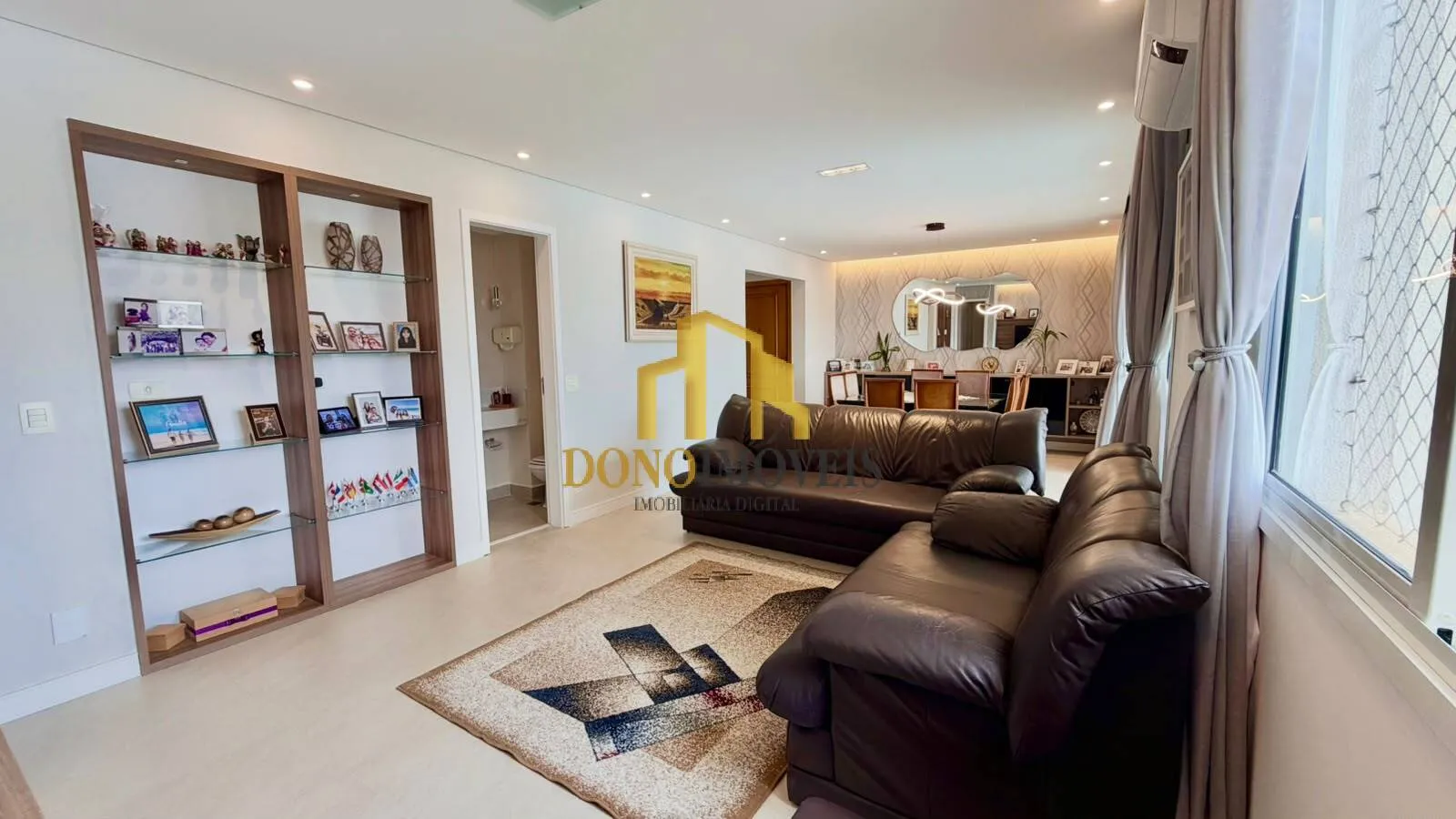 Imagem Apto à venda Centro SBC, 123m, vista livre, estuda permuta, Cond Domo Home