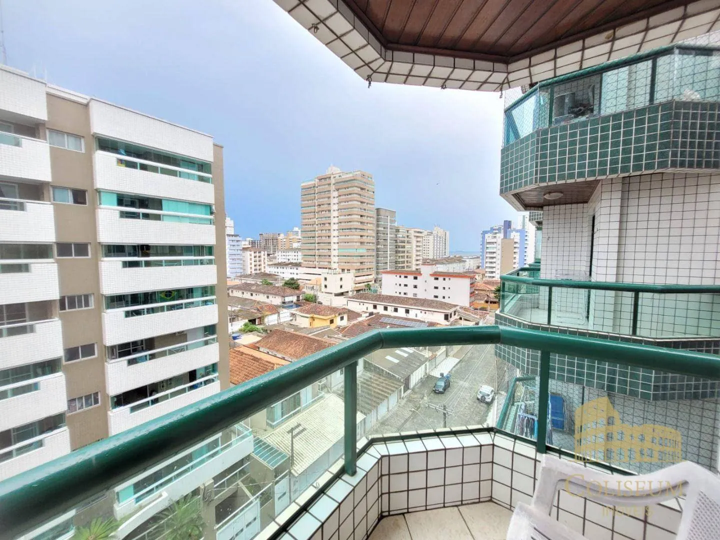 Imagem Apartamento com 2 dormitórios para alugar, 75 m² por R$ 3.500,00/mês - Vila Guilhermina - Praia Grande/SP