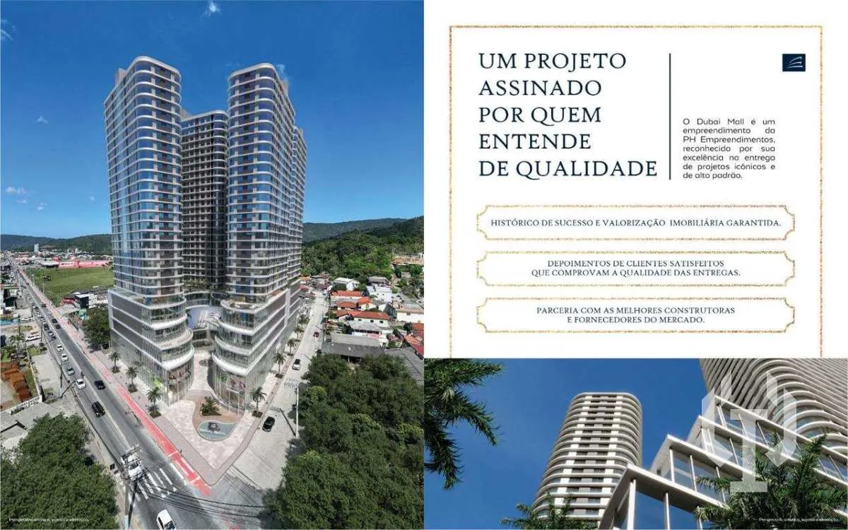 Imagem Flat à venda, no Dubai Mall Porto Belo em Porto Belo, Perequê, com 1 quarto, 37m2