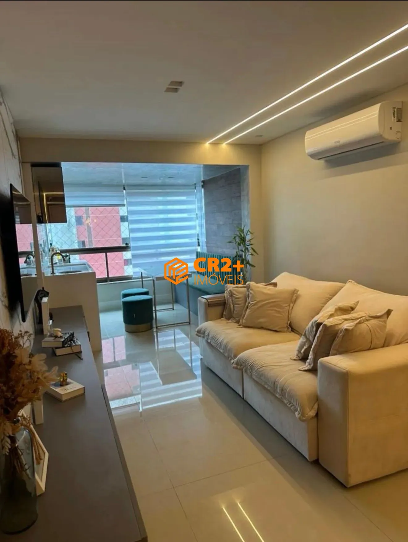 Imagem Vendo exatamente apartamento navegantes com 94m2,dois quartos e duas vagas de ga