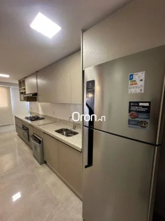 Imagem Apartamento mobiliado com 3 dormitórios à venda, 114 m² por R$ 1.350.000 - Setor Marista - Goiânia/GO