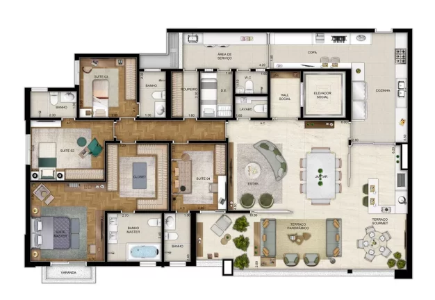 Imagem Apartamento à venda no bairro Morumbi - São Paulo/SP