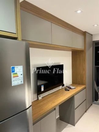 Imagem Flat disponível para locação no Lume Alto da Boa Vista, com 25m², 1 dormitório e 1 vaga