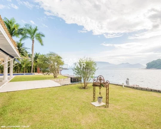 Imagem Casa Frente Mar para Temporada em Angra dos Reis / RJ no bairro Porto Real