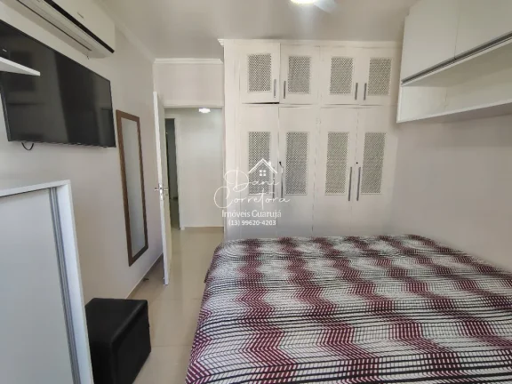 Imagem Apartamento reformado com vista, 50 metros da praia nas Pitangueiras: 3 quartos, 1 suíte, 2 salas, 3 banheiros, 1 vaga, 134m²!