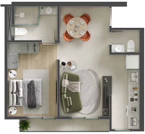Imagem Oxford 586 - Apartamento à venda no bairro Centro - Itajaí/SC
