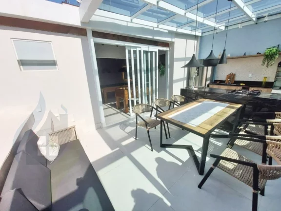 Imagem Cobertura de 3 dorms sendo 1 suíte, 3 vagas, Piscina privativa, Churrasqueira com 203m² em Rudge Ramos, São Bernardo do Campo